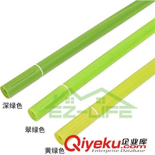 辦公用品 韓國仿真可愛小草葉子筆 圓珠簽字筆 帶筆盆 創(chuàng)意硅膠草葉筆