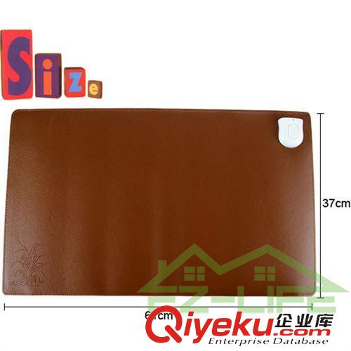 辦公用品 定制 皮革取暖墊 多功能電熱書(shū)寫(xiě)墊 寵物發(fā)熱墊 雙檔控溫暖桌寶原始圖片2