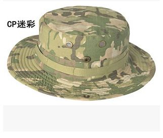 帽子 120g戶外釣魚登山帽迷彩圓邊帽徒步旅行用品遮陽(yáng)帽子我是特種兵帽原始圖片2
