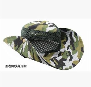 帽子 55g戶外騎行徒步登山爬山郊游釣魚帽漁夫帽圓邊帽奔尼帽遮陽透氣原始圖片2