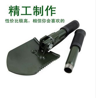 多功能刀鉗 580g批發戶外小號工兵鐵鏟子折疊多功能工具露營野營野外防身武器