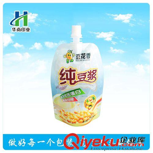 精品推薦 生產(chǎn)銷售 豆?jié){包裝袋 新款豆?jié){吸嘴袋 支持混批