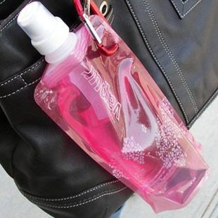 小物品系類 T  折疊水袋 便攜式水壺 不帶紙卡 戶外運動旅游必備 淘寶贈品 30原始圖片3