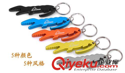 野炊裝備系列 SRB 戶外便攜式鱷魚開瓶器 多功能野營掛扣開瓶器 金屬開瓶器批發(fā)原始圖片2