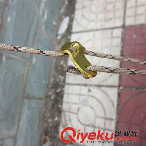 帳篷 凱普力德 小三角鋁合金傘繩扣 天幕帳篷拉繩配件 風繩固定扣 批發原始圖片3