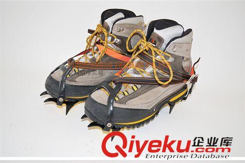 冰爪丨雪套 凱普力德 升級款有孔10齒冰爪 帶阻雪板登山滑雪防滑冰爪 批發原始圖片3