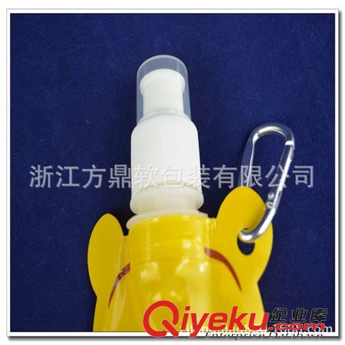 環(huán)保水袋/水壺系列 【卡通水袋】環(huán)保自立水袋、卡通折疊水袋、迷你造型水壺直供廠家原始圖片3