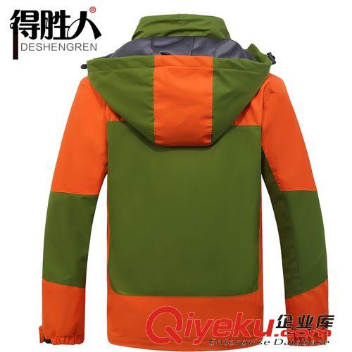 戶外服飾 兒童沖鋒衣 春裝新款男女童戶外單衣外套 防風(fēng)防水登山服得勝人原始圖片2