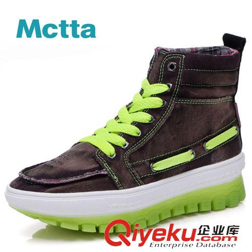 單鞋 麥途/Mctta 春夏新品彈簧鞋時尚夜光女鞋 時尚女鞋增高功能鞋ss原始圖片2