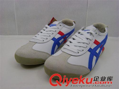 ASICS 亞色士  白寶藍(lán)紅