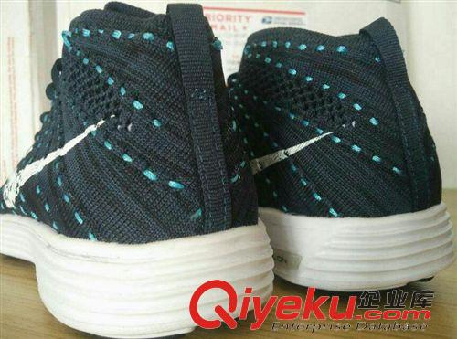 編織飛線 Lunar Flyknit Chukka 限量??！ 飛線編織跑鞋 深藍(lán) 40-44