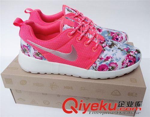 耐克/NIKE 2015年新款?yuàn)W運(yùn)倫敦roshe run花布網(wǎng)面低幫跑步鞋男女款休閑鞋