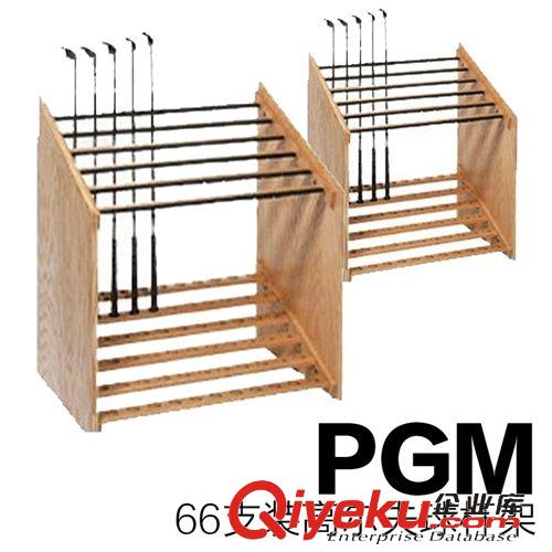 球場練習(xí)設(shè)備 廠家生產(chǎn) 66支階梯高爾夫木制球桿架專賣店 練習(xí)場專用球桿架原始圖片2