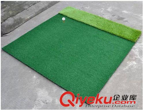 高爾夫練習(xí)用品 廠家生產(chǎn) 夫球打擊墊 高爾夫練習(xí)場(chǎng)專用 雙草打擊墊1.5*1.5米原始圖片3