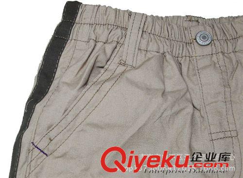 外貿(mào)童裝春秋 外貿(mào)原單日單男童雙層夾褲春秋松緊褲長褲休閑褲加厚秋褲冬褲原始圖片2