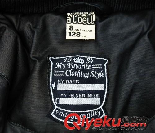 外貿童裝冬 外貿原單正品歐單法單tapeoneil男童加厚棉衣棉襖原始圖片3