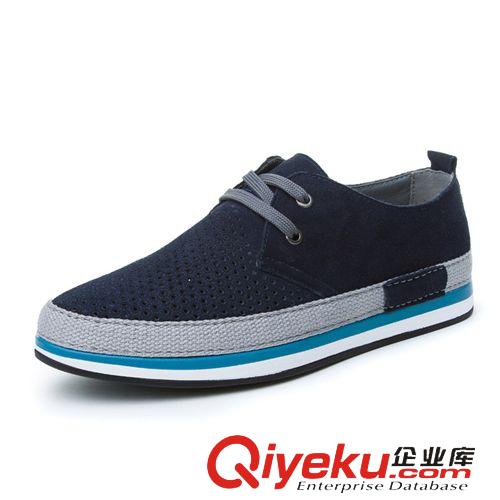 網(wǎng)鞋 夏季透氣休閑 男鞋 磨砂優(yōu)質(zhì)反絨zp板鞋一腳 登廠家直銷批發(fā)原始圖片3