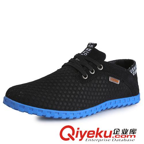 網(wǎng)鞋 男鞋春夏季網(wǎng)布透氣網(wǎng)鞋男士運動休閑板鞋鏤空懶人涼鞋原始圖片2