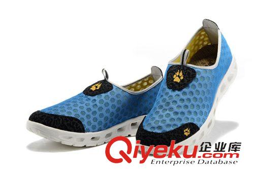 戶外鞋 廠家直銷 透氣網布超輕溯溪鞋 男士休閑戶外鞋 徒步鞋 套腳系男鞋