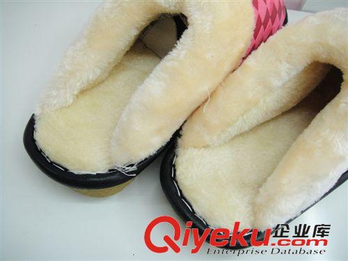 男女毛拖鞋 千鳥格精品毛拖鞋 淘寶爆款 5色供選 時尚舒適保暖廠家直銷批發(fā)原始圖片2