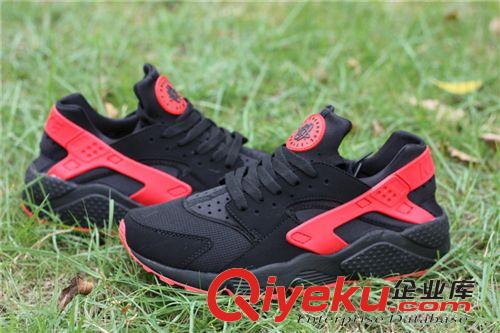 飛線跑步鞋 爆款air huarache 華萊士透氣運動時尚跑步鞋潮流灰色黑色男鞋