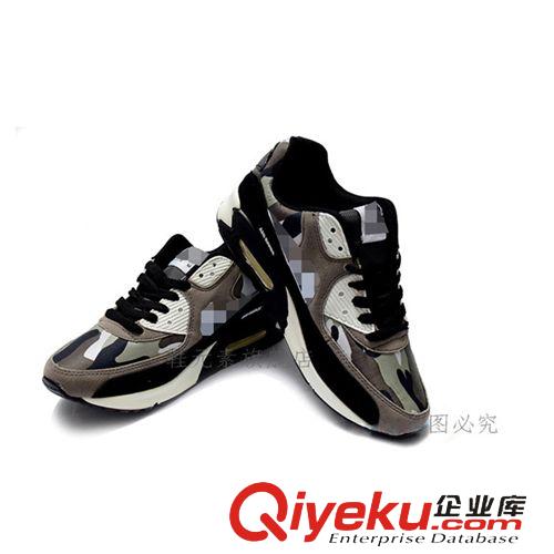 氣墊鞋 時(shí)尚品牌歐美潮款男式運(yùn)動(dòng)鞋 時(shí)尚圓頭休閑迷彩百搭運(yùn)動(dòng)鞋男 批發(fā)原始圖片3
