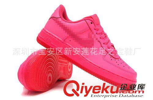 板鞋 2014{zx1}款 AIR FORCE 1 AF1 空軍一號板鞋 螢光粉 女鞋