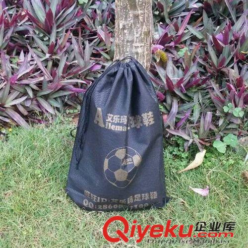 足球運(yùn)動(dòng)裝備 艾樂(lè)瑪/Ailema足球鞋雙抽繩 鞋袋子 防塵袋 現(xiàn)貨 自用 鞋袋原始圖片2
