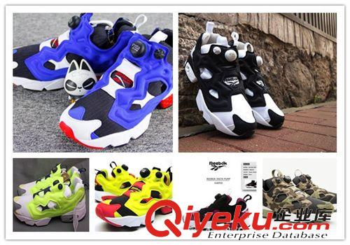 跑步鞋 新款Reebok Pump Fury OG 銳步 奧利奧 情侶沖氣跑步運動鞋
