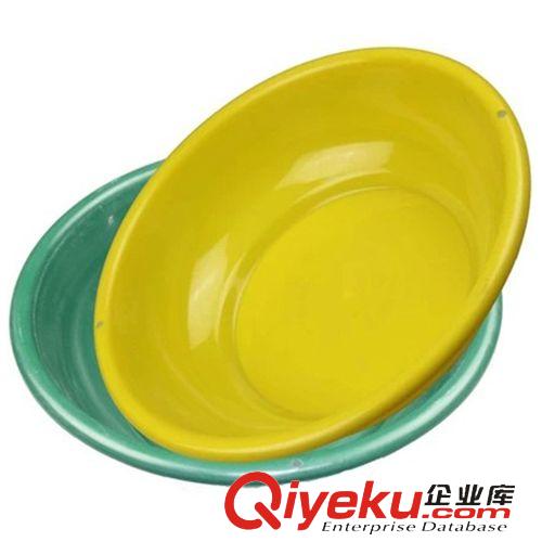 戶外用品 配發(fā)3547廠正品黃/綠臉盆結實耐用加厚經(jīng)踩抗壓洗漱盆戶外鋼化盆原始圖片2