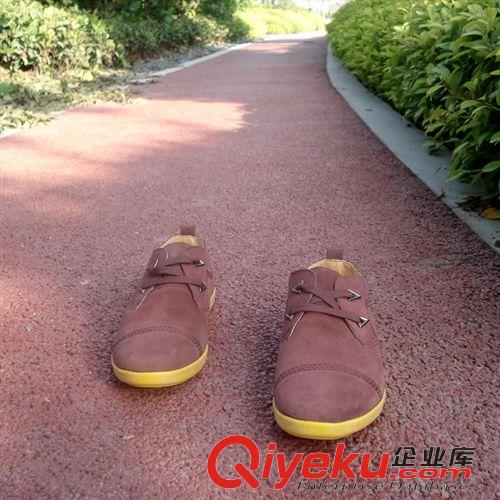 庫存運動休閑鞋 一雙拿貨 工廠批發(fā)zp休閑鞋運動鞋子男韓版潮鞋品牌反絨皮牛皮原始圖片3