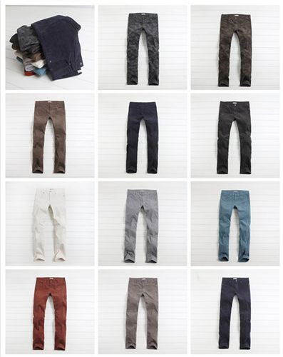 【休閑長褲】 U家原單 牛貨高品質(zhì) 2015春裝新品 商務(wù)男士燈芯絨休閑褲 長褲原始圖片2