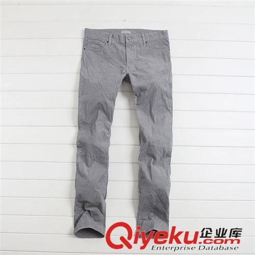 【休閑長褲】 U家原單 牛貨高品質(zhì) 2015春裝新品 商務(wù)男士燈芯絨休閑褲 長褲原始圖片3