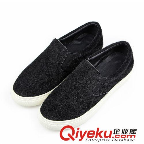 按【鞋筒高度】 2014女鞋新款潮 楊冪同款樂福鞋 豹紋休閑平底單鞋女子 廠家批發原始圖片3