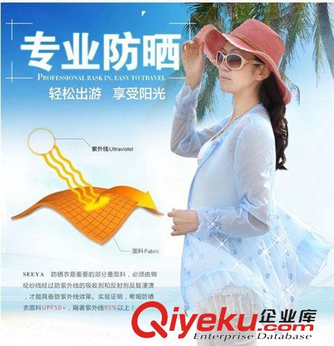 皮膚風(fēng)衣 皮膚風(fēng)衣夏季新款女防曬衣亮片十字蕾絲長(zhǎng)袖防曬服透明裝薄防曬衣原始圖片2