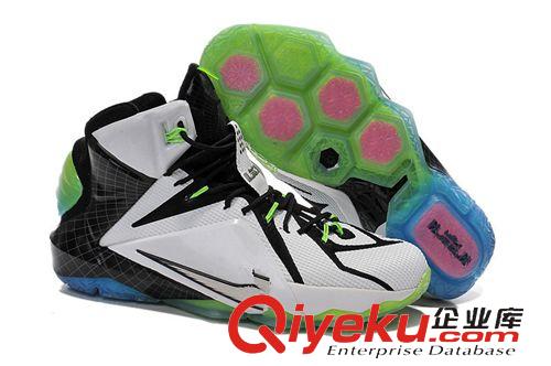 運動鞋 超值詹姆斯12代籃球戰靴LEBRON 12代全明星高幫透氣運動籃球男鞋原始圖片3