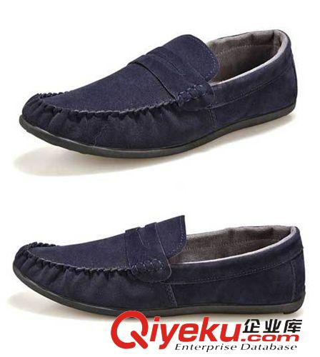 2015新款男女豆豆鞋 2015新款時尚豆豆鞋zp磨砂司機鞋英倫懶人鞋反絨皮男鞋一件代發