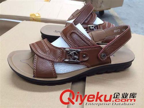 男士zp 沙灘鞋 【廠家直銷】男士涼鞋夏季休閑沙灘鞋男皮涼鞋zp涼拖鞋潮流防滑