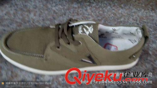 帆布鞋 2015足下登男士帆布鞋新品上市低幫休閑鞋 系帶板鞋低價批發(fā)原始圖片3