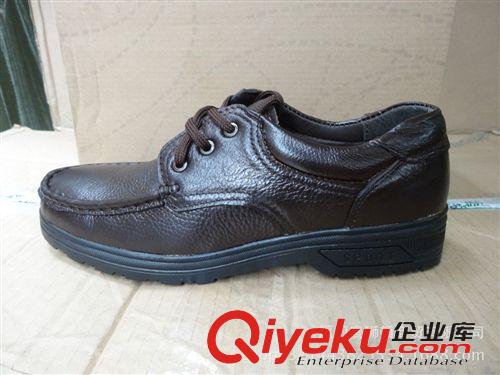 皮鞋系列 批發(fā)zpzp 男士商務(wù)休閑皮鞋 耐磨男鞋子 男式圓頭一腳蹬皮鞋原始圖片2