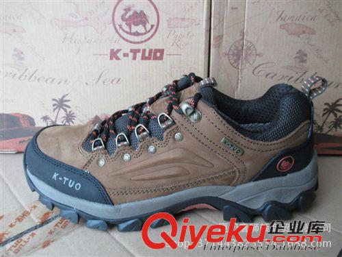 駱駝戶外鞋 正品新款 高檔戶外登山鞋男士牛皮戶外運(yùn)動(dòng)徒步鞋戶外男鞋批發(fā)原始圖片2