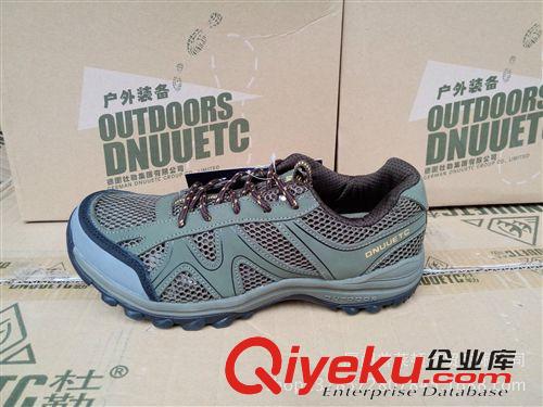 成人男女鞋品牌 晉江庫存鞋批發(fā) 夏季透氣單層網(wǎng)戶外登山鞋男鞋 低幫徒步休閑鞋原始圖片3