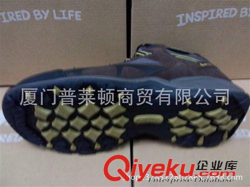 外貿男女鞋 晉江鞋子批發 真皮防水戶外登山男鞋 高幫系帶防水徒步鞋保暖原始圖片3