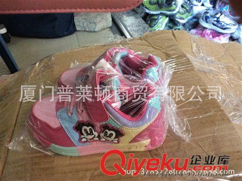 童鞋品牌 正品米奇童雜鞋批發(fā) 百款熱賣旅游運動鞋 帶閃燈 100雙起批中小童原始圖片2