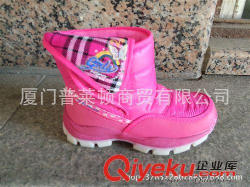 童鞋品牌 晉江鞋子批發(fā) 加毛保暖雪地棉鞋防水耐磨31-36童鞋 棉鞋
