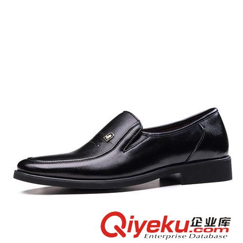 單鞋 春款男皮鞋男zp尖頭英倫風日常休閑鞋潮男士商務皮鞋牛皮男鞋原始圖片2
