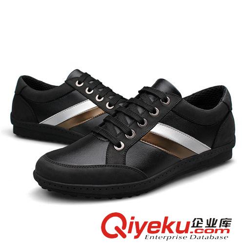 潮流板鞋 新款37-45小碼時尚潮男鞋 日常商務休閑單皮鞋zp透氣開車徒步鞋原始圖片3