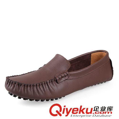 春秋單皮鞋 14新款春秋男士zp豆豆鞋 36-47大小碼英論潮男鞋日常商務(wù)休閑鞋原始圖片3