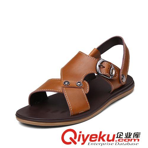 沙灘鞋 拖鞋 一件代發(fā)2015夏季新款男士zp兩用涼鞋時(shí)尚休閑涼拖鞋男士沙灘鞋
