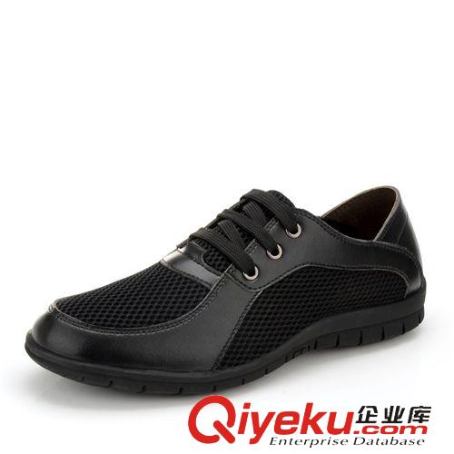 休閑透氣網布鞋 夏季45大碼皮涼鞋 清涼網布透氣鞋英論鏤空洞洞鞋時尚潮流懶人鞋